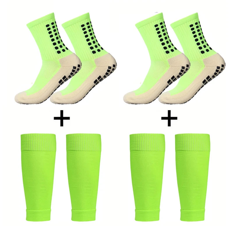 2 Pairs Grip Sock + Sock Sleeve